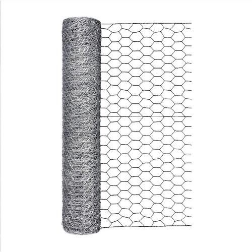 Poultry Netting 24" H X 50 ft. L 20 Ga. Silver Galvanized