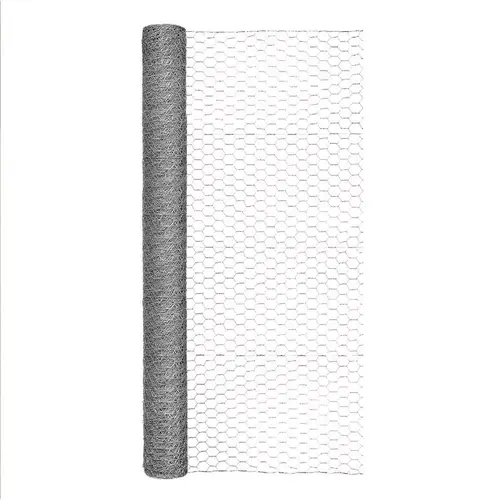 Garden Craft 164850 Poultry Netting 48" H X 50 ft. L 20 Ga. Silver Silver