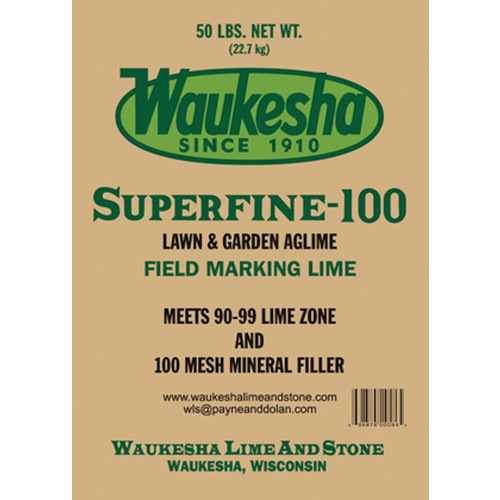 Waukesha 195400 Field Marking Lime Superfine100 50 lb