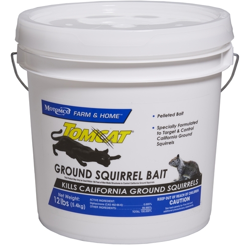 Bait Toxic Pellets For Ground Squirrels 12 lb