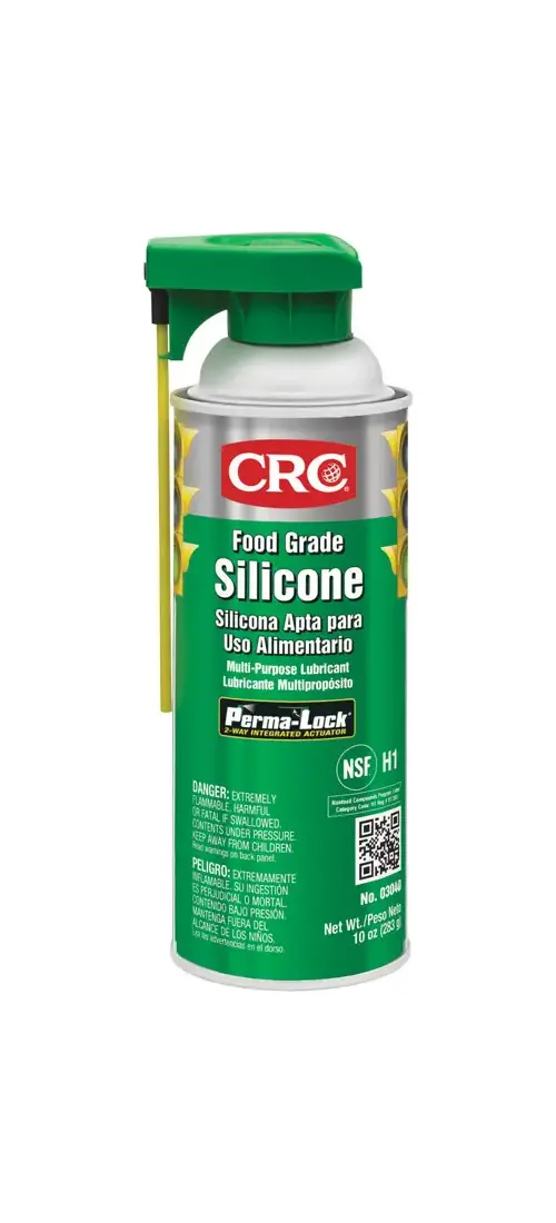 CRC 03040 10 Oz. Aerosol Industrial Food Grade Silicone Lubricant