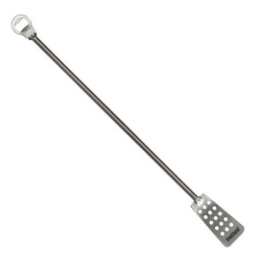 Brew Paddle Silver Stainless Steel Satin