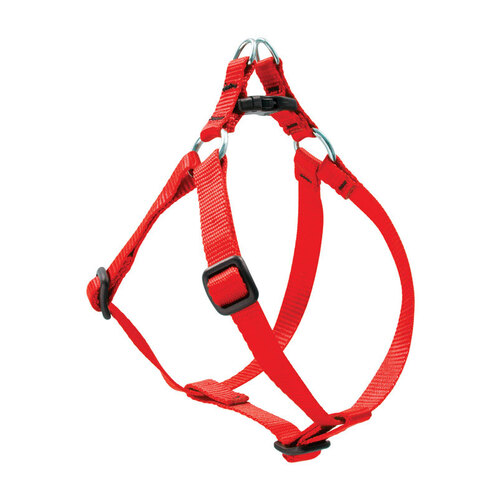 Lupine Pet 22595 Harness Basic Solids Red Red Nylon Dog Red