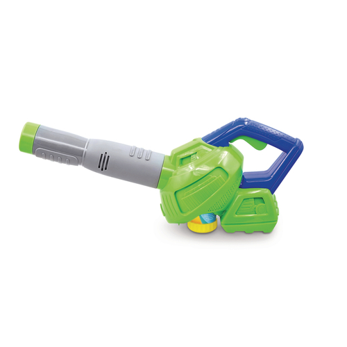 Maxx Bubbles 101720 Toy Bubble Leaf Blower Plastic Green/Blue/Gray Green/Blue/Gray