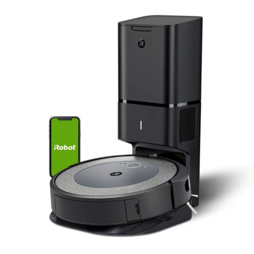 iRobot I355020 Robotic Vacuum Roomba i3+ Bagged Cordless Standard Filter WiFi Connected Gray
