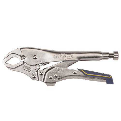 Fast Release Series 11T Locking Plier, 10 in OAL, 1-7/8 in Jaw Opening, Ergonomic Handle, 5/8 in W Jaw Blue