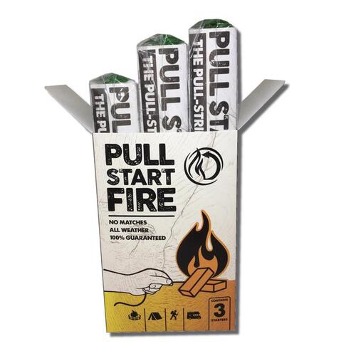 Pull Start Fire 77303 Fire Starter Wax 30 min 3 pk