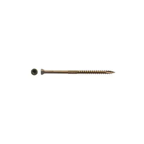 Big Timber 1THB93 Wood Screws No. 9 S X 3" L Star Bronze 1 lb Bronze