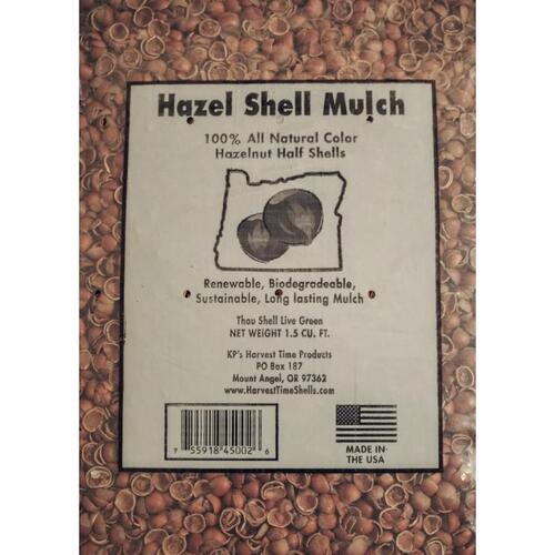 Mulch Hazel Shell Natural 1.5 cu ft Natural