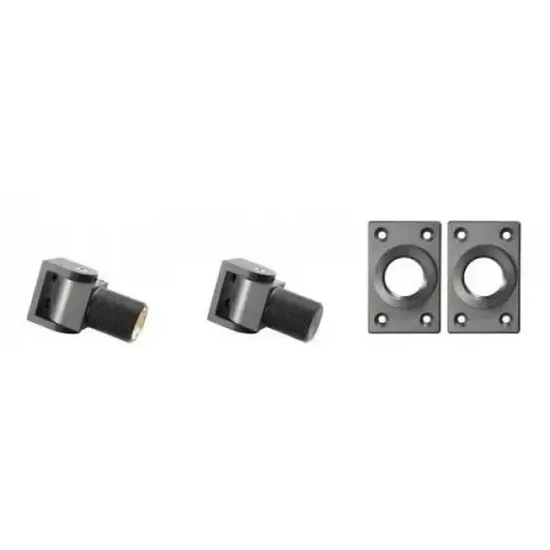 SureClose Center Mount Hinge Kit With SF W-Hinges And Brackets Dark gray