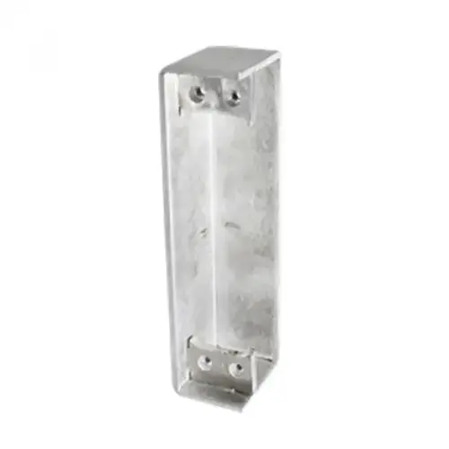 SureClose ConcealFit Post Side Weld Box For Hinge-Closer And Hinge Aluminum Unfinished