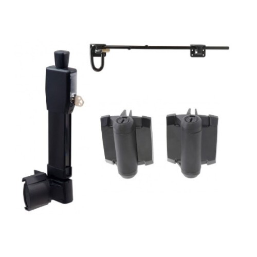 D&D Technologies 80002072 Magna Safety Gate Latch + QBolt Pad