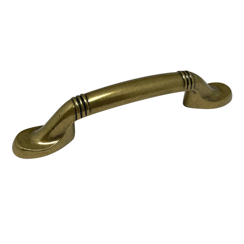 Amerock D1300O77 Burnished Brass Traditional Collection Kitchen Cabinet Pull 3" Center To Center  Burnished Brass