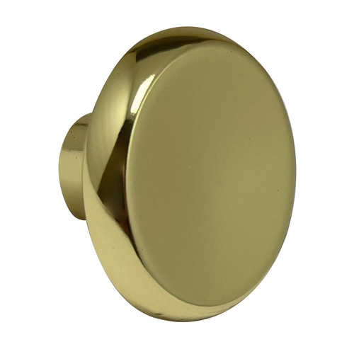 Amerock 69152 Allison Transitional Mushroom Oversized Kitchen Cabinet Knob 3/4" Diameter Polished Brass