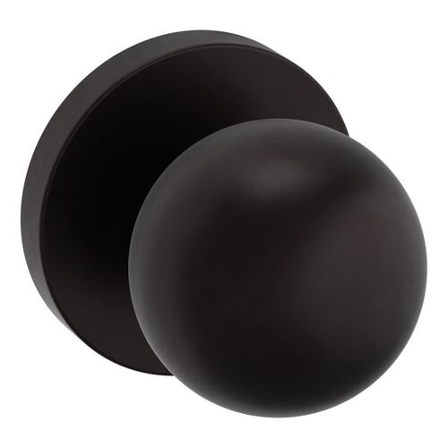 Preconfigured 5041 Knob with 5046 Rose Half Dummy Lock Oil Rubbed Bronze Finish