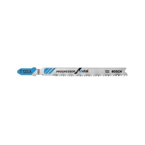 Jig Saw Blade, 4 in L Metallic - pack of 3