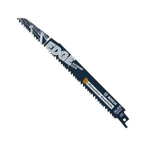 Robert Bosch Tool Corp RDN9V Reciprocating Saw Blade Set Edge 9" Bi-Metal 5/8 TPI Black