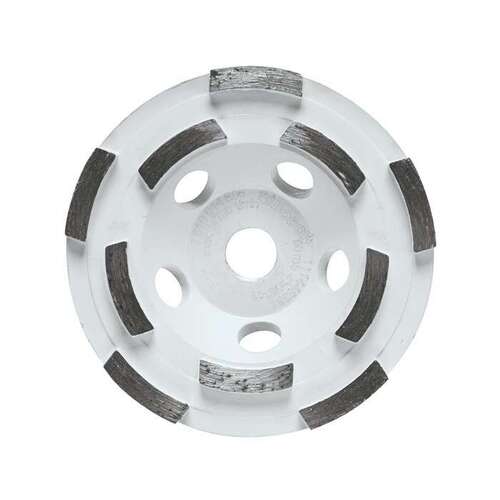 Cup Wheel 4" Dbl Row Diamond General