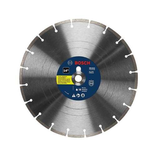 Robert Bosch Tool Corp DB1441S 14" Standard Segmented Rim Diamond Blade For Universal Rough Cuts