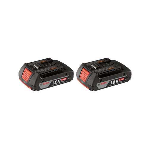 18v Lithium-ion Slimpack Battery 2.0 Ah 2-pack