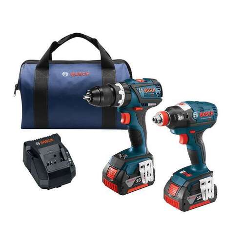 18v Hammer Drill & Impact Driver Set