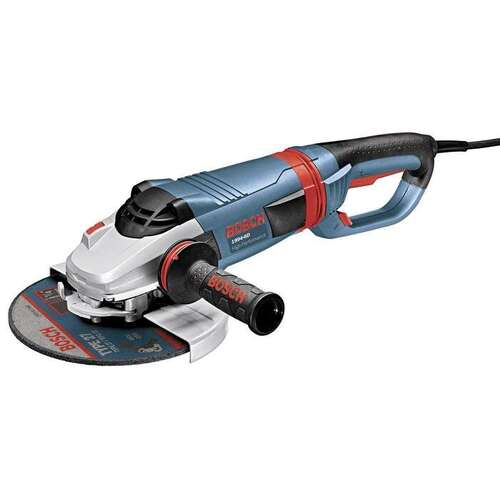 Bosch 1994-6D 15 Amp Corded 9 in. Large Angle Grinder with No Lock-On Switch Blue
