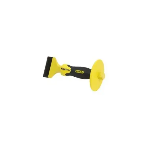 2-3/4 in. x 8-1/2 in. Mason's Chisel with Bi-Material Hand Guard