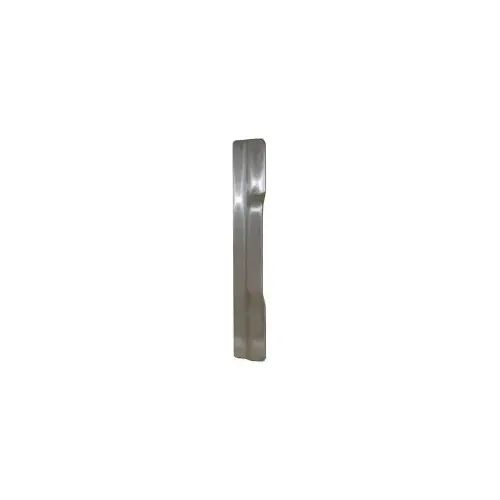 1-1/2" x 10" Latch Protector for Narrow Commercial Outswing Doors Satin Stainless Steel Finish