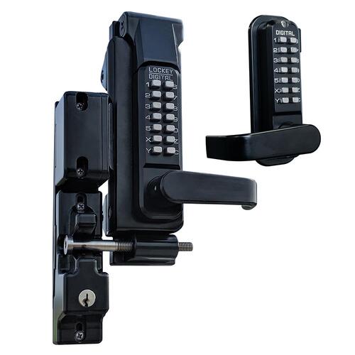 SUMO GL2 JBDC Double Combination Gate Lock, Jet Black