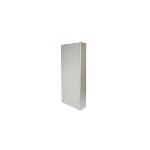 INSTALL-A-LOCK Wrap-Around Blank Channel, for 1-3/4" Doors, Stainless Steel