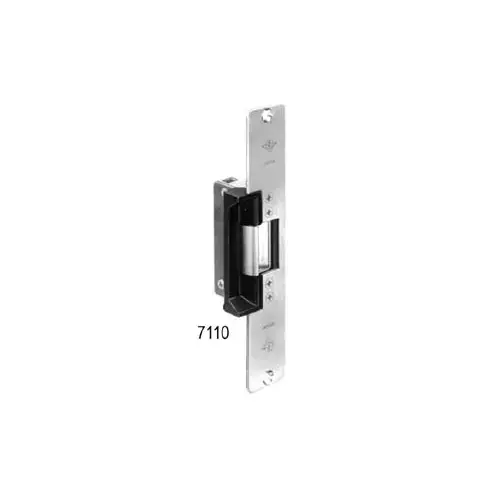 7110-540-628 Standard 24V AC Electric Strike, Satin Chrome