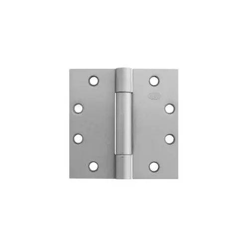 3-Knuckle Full Mortise Spring Hinge, Satin Chrome