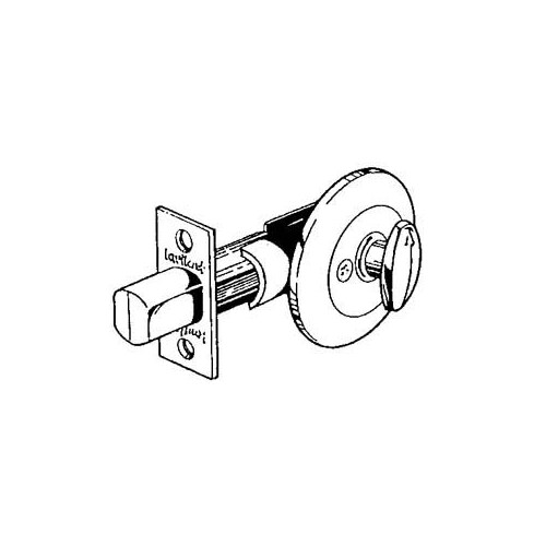 663 US5 ONE-SIDED DEADLOCK, 2 3/8" BACKSET, ANTIQUE BRASS FINISH