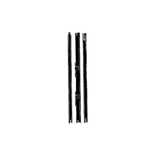 4 DRAWER FILE*GUARD LOCKING BAR WITH BUITL-IN LOCK, SCHLAGE C KEYWAY, 51 1/4" LENGTH, BLACK FINISH