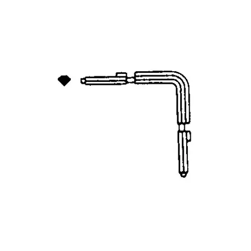 Change Key, Diebold Double End Key, Left Hand, Series 180, 177, 900