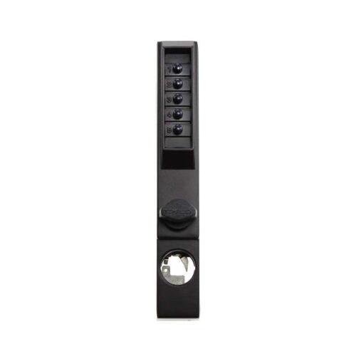 Kaba Access 3002-55-41 3000 Series Mechanical Pushbutton Narrow Stile Lock, Black