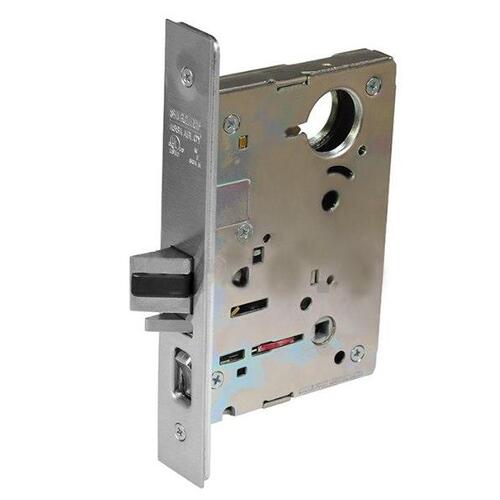 Sargent BP-8204 26D Storeroom Mortise Lock Body with Faceplate, Strike, and Mounting Screws Satin Chrome Finish