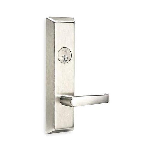 Exit Device Lever Trim, Satin Chrome