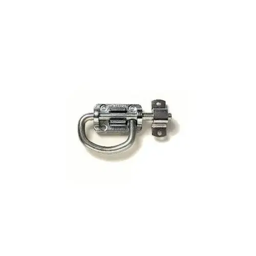 Engerts 98HL 4-1/2" Heavy Duty Sliding Handle Latch Bolt Zinc Plated