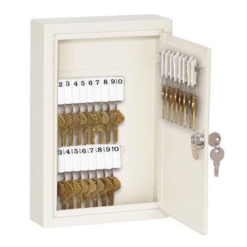 Heavy Duty Rekeyable Key Cabinet, 30 Capacity