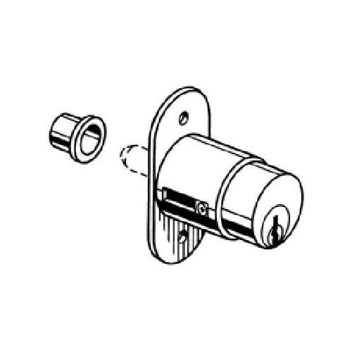 KA #31 Solid Brass Sliding Door Lock, Polished Brass