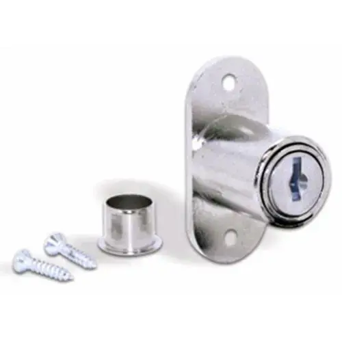 KA #HL302 Flush Mount Plunger Sliding Door Lock