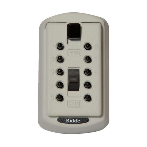 Kidde 001371 S6 S6 KeySafe original 2-Key Slimline Lock Box, Clay