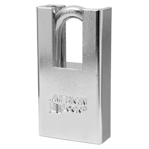 KA P501 Shrouded Solid Steel Rekeyable Pin Tumbler 1-3/4" Padlock, 1-1/8" Shackle, Keyed Alike