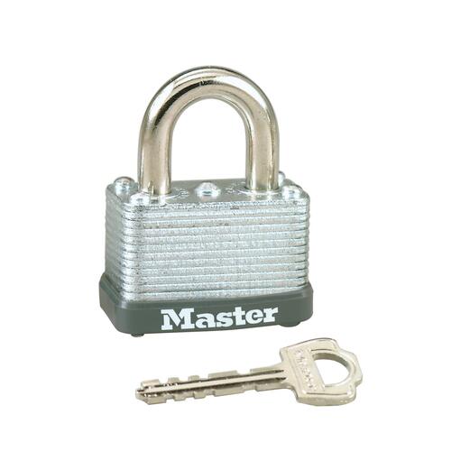 KD Carded 1-1/2" Laminated Steel Warded Padlock