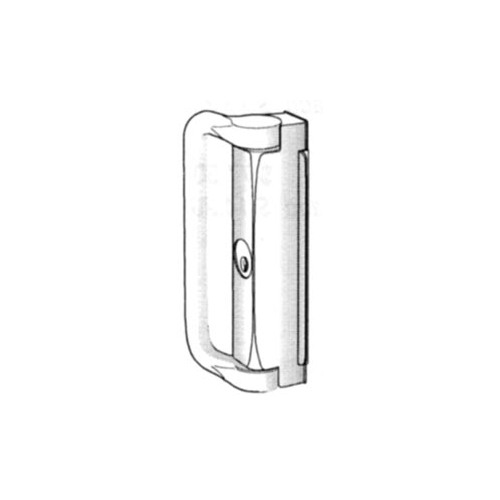 STANDARD LATCHPULL, EXTERIOR LOCKING TRIM FOR 4500, 4700, 4900 & 8400 SERIES LATCHES, RHR HAND, SATIN ALUMINUM FINISH