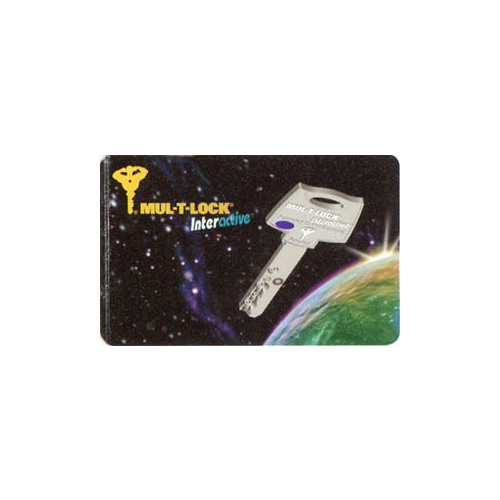 Mul-T-Lock 264SP-CARD KEY ORDER CARD (PRE- COMBINATED) INTERACTIVE PLUS