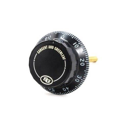 S&G FR Dial, Large Knob for 6700 Lock, B&W