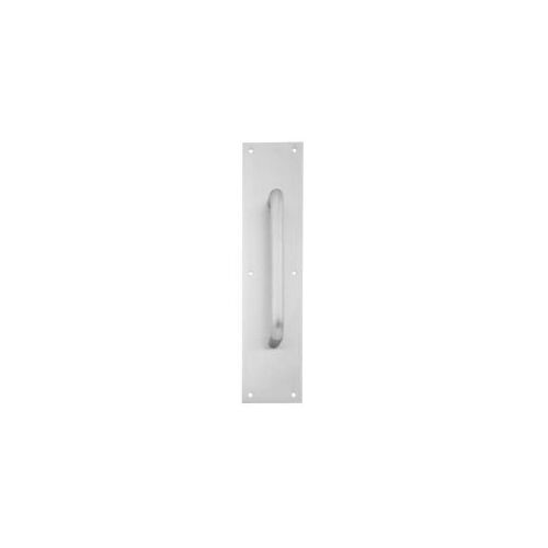 Pull Plate, 10" CTC Satin Stainless Steel