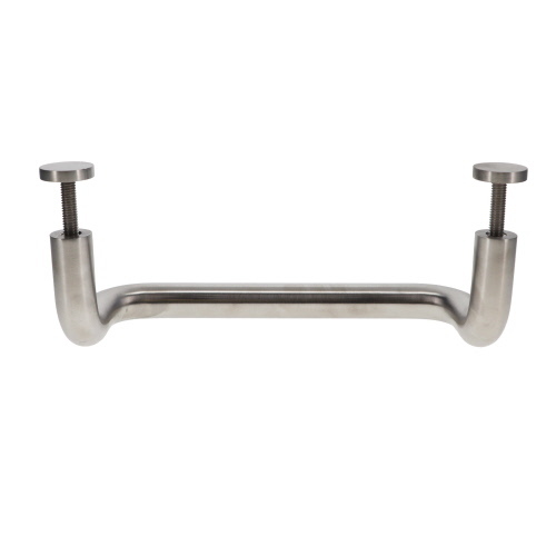 IVES 8190HD-0 US32D 10" 90 Offset Door Pull, Satin Stainless Steel